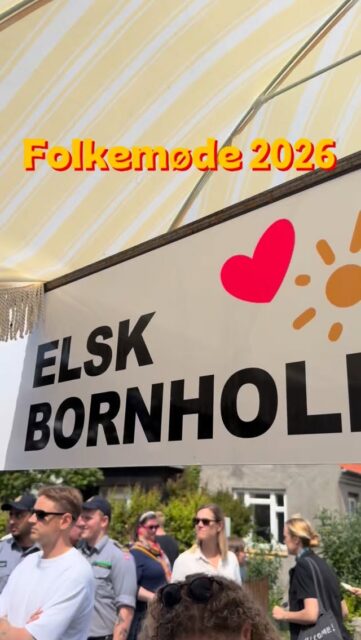 ELSK BORNHOLM på Folkemødet - sving forbi og sig hej!